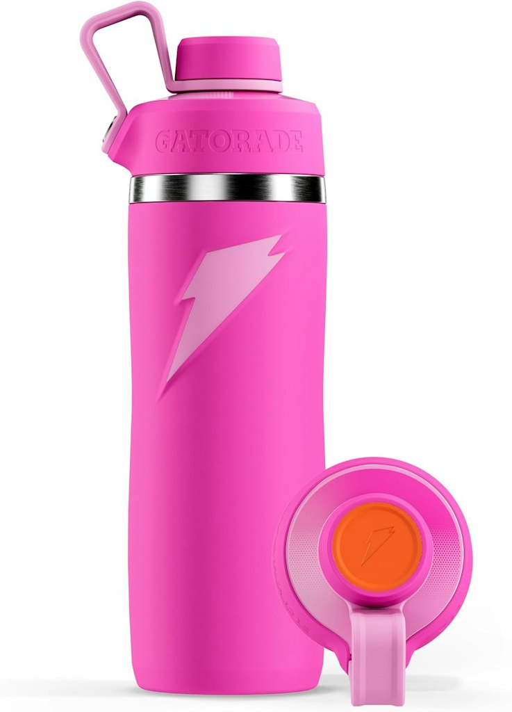 Gatorade Overtime 22-oz. Stainless Steel Water Bottle: $12