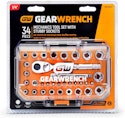GearWrench 34-Piece 1/4" Drive Stubby Socket Mechanics Tool Set for $24 w/ Prime + free shipping