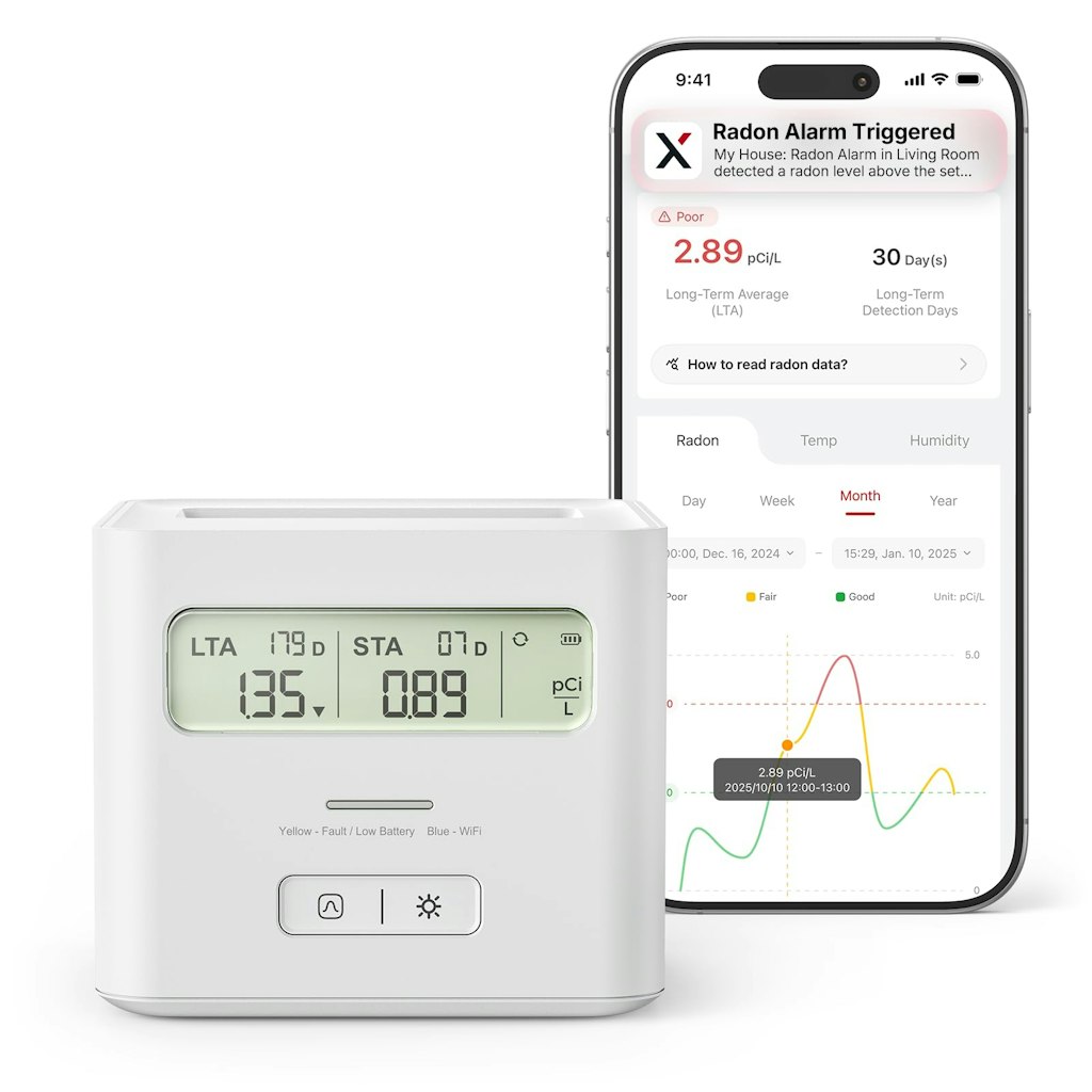 X-Sense Wi-Fi Radon Detector for Home: $80