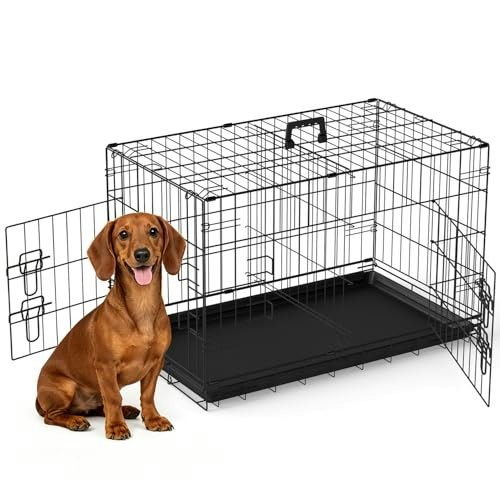 FDW 30-inch Foldable Metal Dog Crate: $29.99 FDW 30-inch Foldable Metal Dog Crate: $29.99
