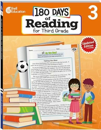 180 Days Reading Workbook for 3rd Grade: $20.65