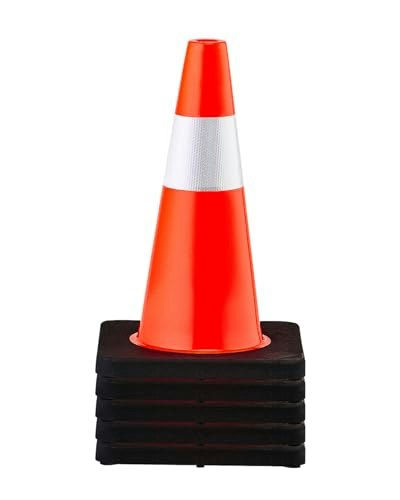 Vevor 18-inch Safety Traffic Cones 5-Pack: $40.39 Vevor 18-inch Safety Traffic Cones 5-Pack: $40.39