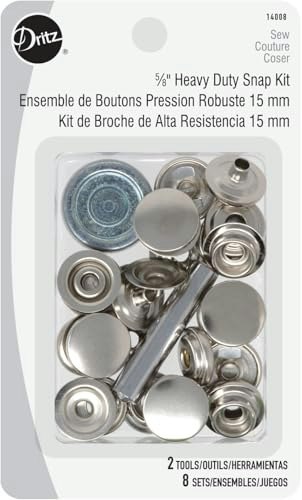 Dritz 5/8" Heavy Duty Snap Kit 8-Pack: $4.89 Dritz 5/8" Heavy Duty Snap Kit 8-Pack: $4.89