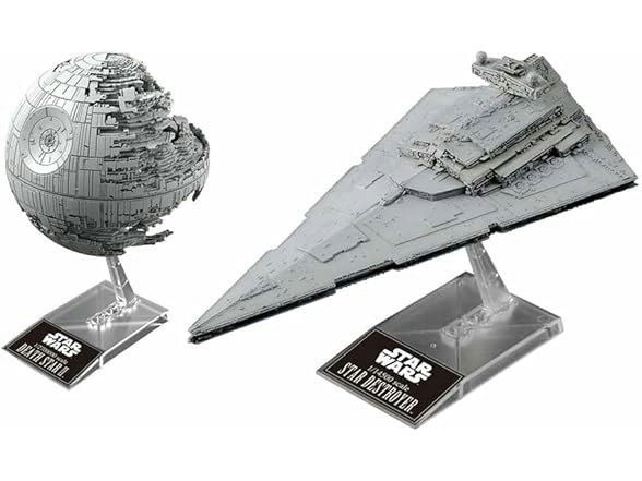 Bandai Hobby Kit Star Wars Death Star II & Star Destroyer: $14