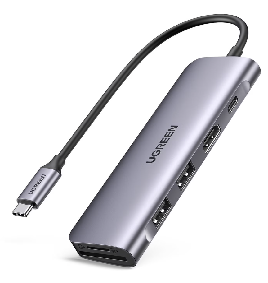 UGreen 6-in-1 USB-C Hub: $9.02