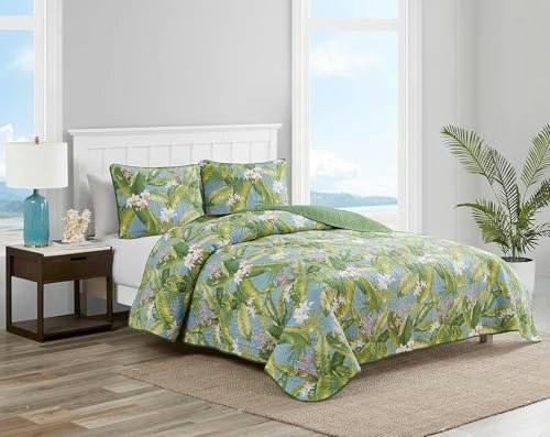 Tommy Bahama Queen Reversible Cotton Quilt Set: $62.42 Tommy Bahama Queen Reversible Cotton Quilt Set: $62.42