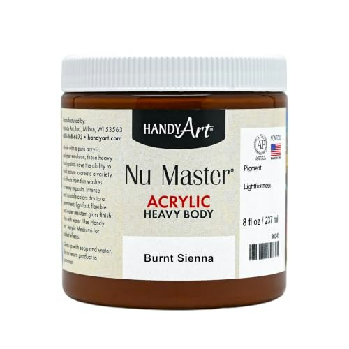 Handy Art 8oz Heavy Body Acrylic Paint: $10.75 Handy Art 8oz Heavy Body Acrylic Paint: $10.75
