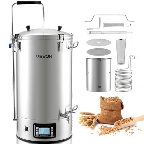 Vevor 60-Liter All-in-One Beer Brewing Kit: $269.90 Vevor 60-Liter All-in-One Beer Brewing Kit: $269.90