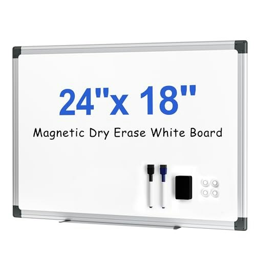 Vusign 24 x 18-inch Magnetic Dry Erase Board: $13.83 Vusign 24 x 18-inch Magnetic Dry Erase Board: $13.83