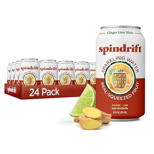 Spindrift Ginger Lime Sparkling Water 12-oz. Cans 24-Pack: $14.65 Spindrift Ginger Lime Sparkling Water 12-oz. Cans 24-Pack: $14.65