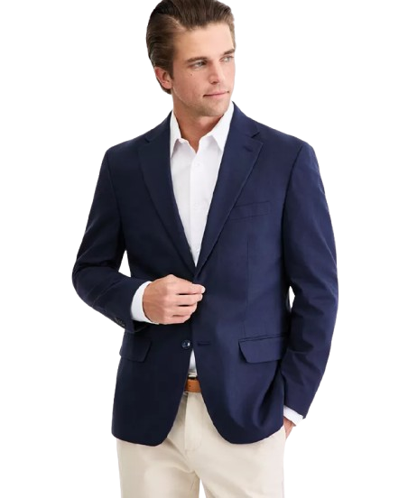 Tommy Hilfiger Men's Modern-Fit Linen Blend Blazer: $50