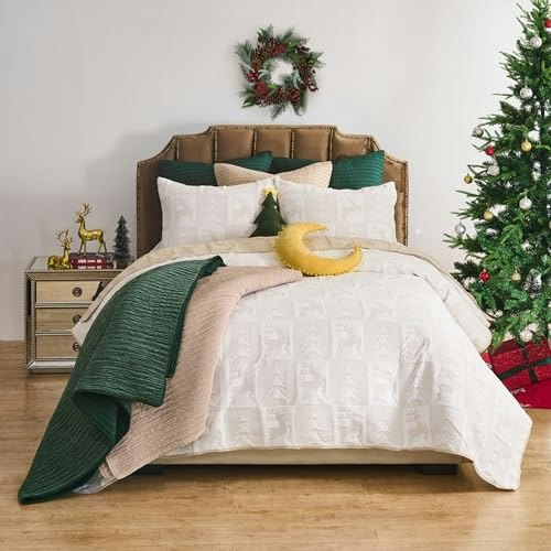 Greenland Home Reindeer Games 3-Piece Reversible Matelassé Coverlet Set: $75.37 Greenland Home Reindeer Games 3-Piece Reversible Matelassé Coverlet Set: $75.37
