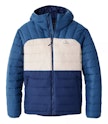 L.L.Bean Men's Bean's Down Hooded Colorblock Jacket for $85 + free shipping