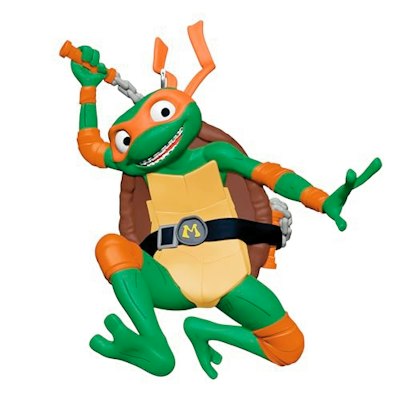 Hallmark Teenage Mutant Ninja Turtles Michelangelo Keepsake Christmas Ornament for $12 + free shipping w/ Prime