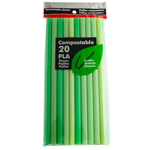 Jumbo PLA Straws 20-Pack: $4.27 Jumbo PLA Straws 20-Pack: $4.27
