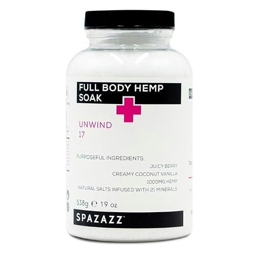 Spazazz 17-Ounce Hemp Aromatherapy Hot Tub and Spa Soak: $21.97 Spazazz 17-Ounce Hemp Aromatherapy Hot Tub and Spa Soak: $21.97