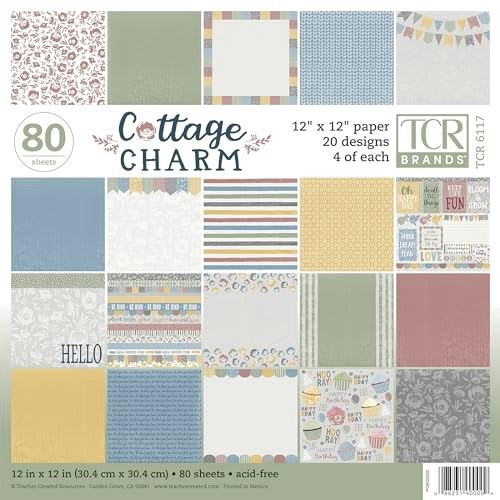 Teacher Created Resources Cottage Charm Project Paper: $10.30 Teacher Created Resources Cottage Charm Project Paper: $10.30