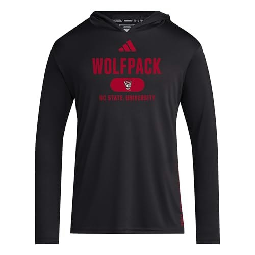 Adidas Men's North Carolina State University Lightweight Training Hoodie: $24.81 Adidas Men's North Carolina State University Lightweight Training Hoodie: $24.81