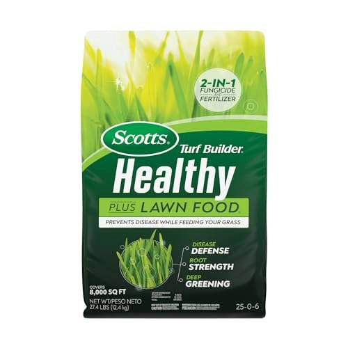 Scotts Turf Builder Healthy Plus Lawn Food 27.4-lb. Bag: $63.99 Scotts Turf Builder Healthy Plus Lawn Food 27.4-lb. Bag: $63.99