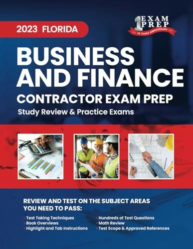 2023 Florida Business and Finance Contractor Exam Prep: $78.82 2023 Florida Business and Finance Contractor Exam Prep: $78.82
