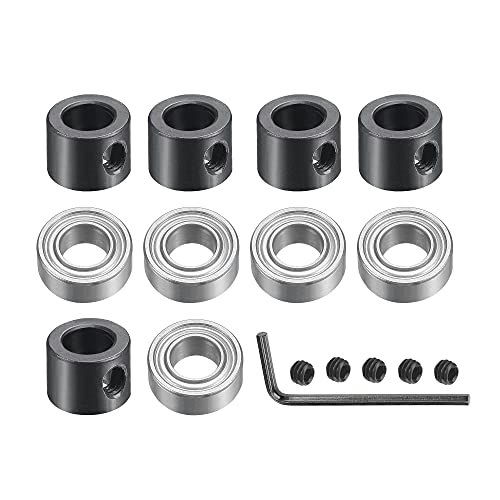Uxcell 1/4" ID 1/2" OD Ball Bearing 5-Pack: $9.99