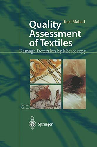 Quality Assessment of Textiles Damage Detection by Microscopy: $68.90 Quality Assessment of Textiles Damage Detection by Microscopy: $68.90