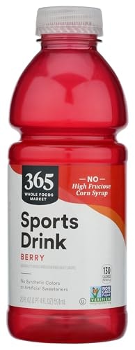 365 by Whole Foods Market Berry Sports Drink 20oz: $1.34 365 by Whole Foods Market Berry Sports Drink 20oz: $1.34