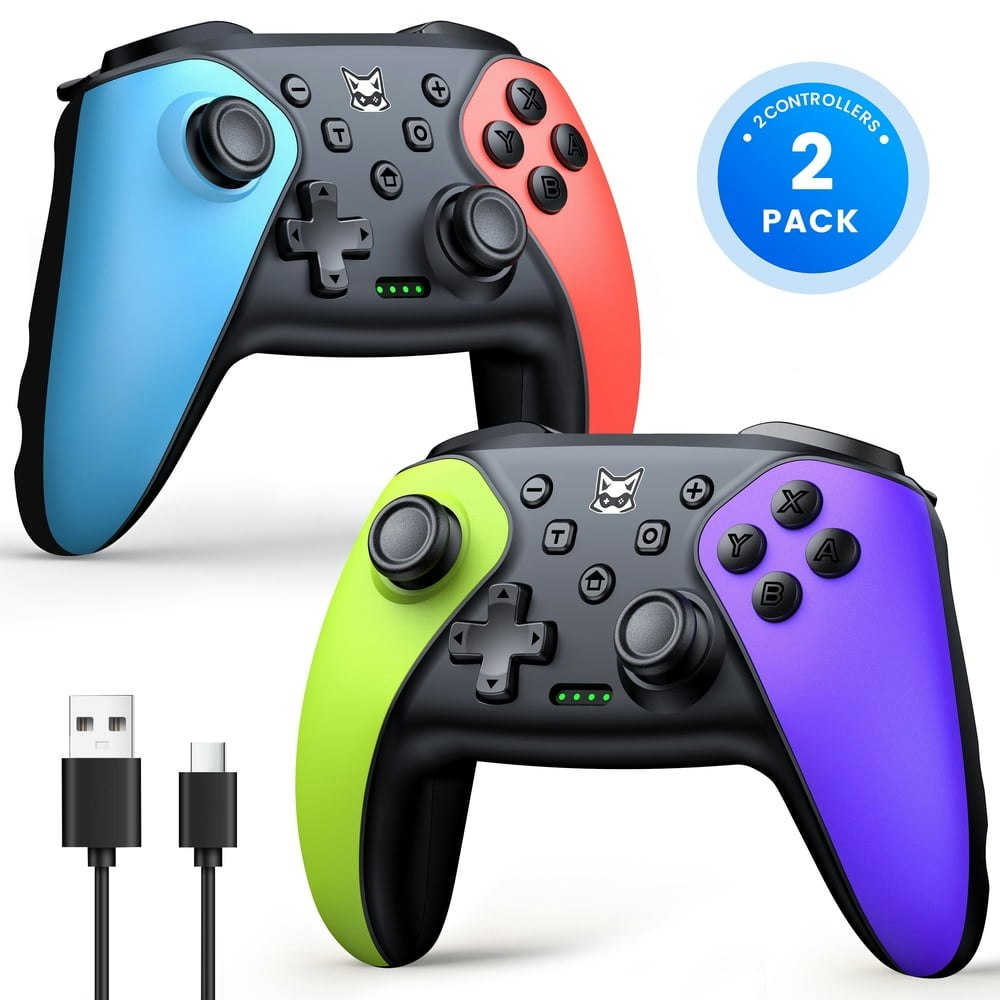 Beboncool Wireless Switch Pro Controller 2-Pack: $37.98 Beboncool Wireless Switch Pro Controller 2-Pack: $37.98