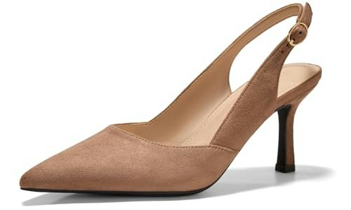 GotSoft Women's Slingback Kitten Heel Pumps: $30.58 GotSoft Women's Slingback Kitten Heel Pumps: $30.58