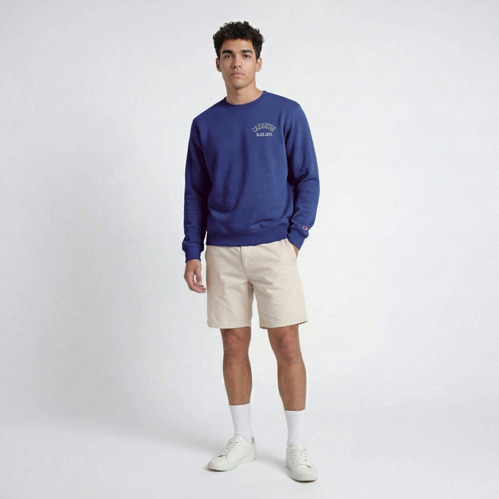 Creighton Bluejays Champion Crew Neck Sweatshirt: $69.99 Creighton Bluejays Champion Crew Neck Sweatshirt: $69.99
