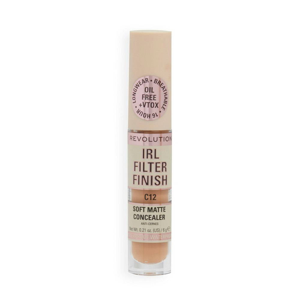 Makeup Revolution IRL Filter Longwear Concealer 0.21oz: $8 Makeup Revolution IRL Filter Longwear Concealer 0.21oz: $8