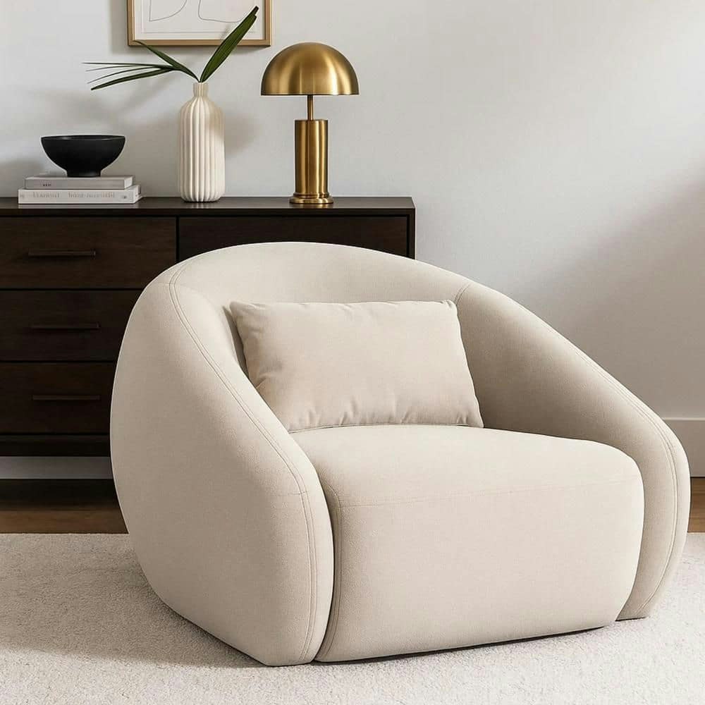 Lex Fawn Faux Fur Arm Chair: $1,886.87