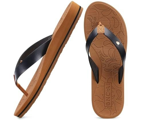 Oncai Women's Arch Support Yoga Mat Flip Flops: $14.44 Oncai Women's Arch Support Yoga Mat Flip Flops: $14.44