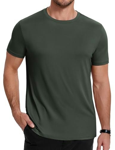 Coofandy Men's Crew Neck Short Sleeve T-Shirt: $9.99 Coofandy Men's Crew Neck Short Sleeve T-Shirt: $9.99