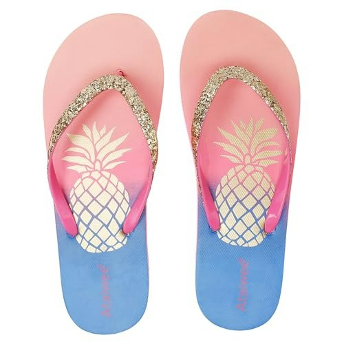 Ataiwee Girls' Pineapple Print Flip Flop Sandals: $14.41 Ataiwee Girls' Pineapple Print Flip Flop Sandals: $14.41