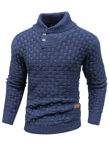Arcciit Men's Waffle Textured V-Neck Sweater: $30.39 Arcciit Men's Waffle Textured V-Neck Sweater: $30.39