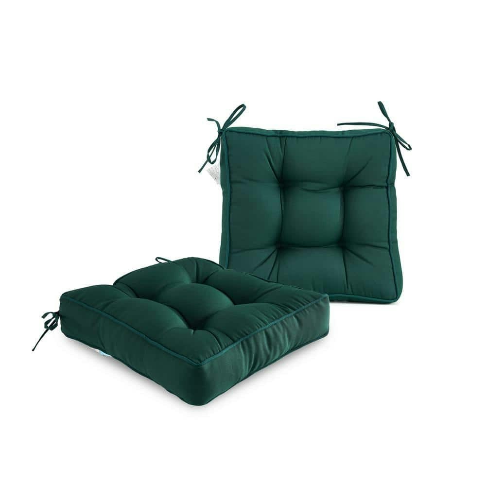 19" x 19" Tufted Patio Chair Cushion 2-Pack: $37.94 19" x 19" Tufted Patio Chair Cushion 2-Pack: $37.94