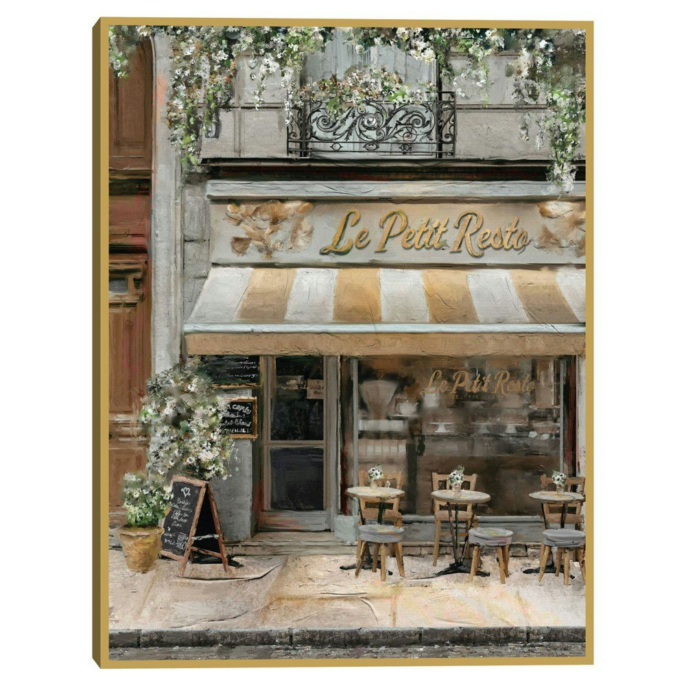 Masterpiece Art Gallery 30"x40" Parisian Bistro I Wall Art: $121.99 Masterpiece Art Gallery 30"x40" Parisian Bistro I Wall Art: $121.99