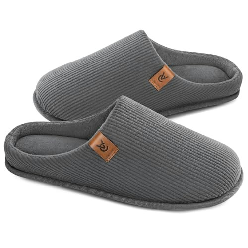VeraCosy Men's Corduroy Memory Foam Slippers: $16.99 VeraCosy Men's Corduroy Memory Foam Slippers: $16.99