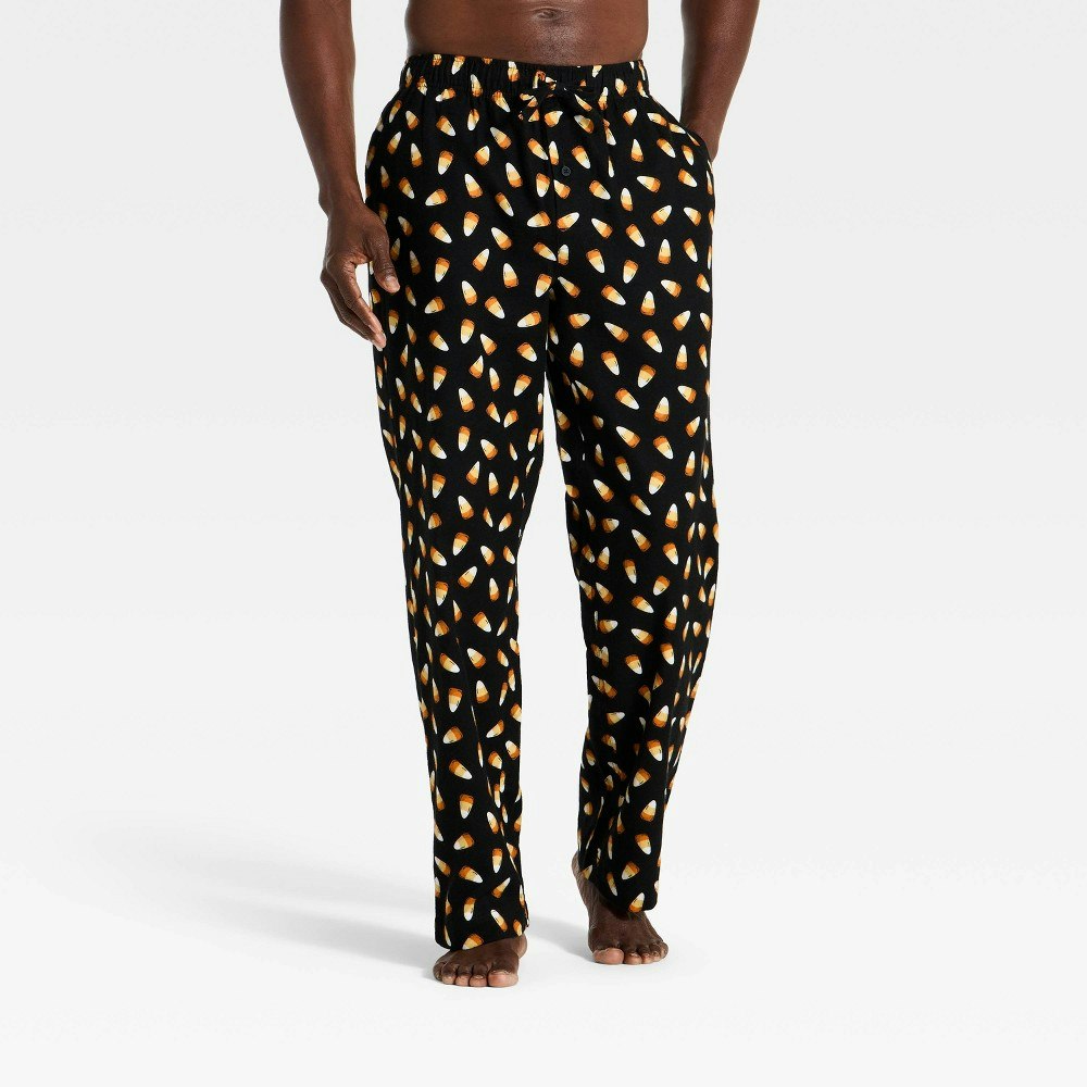 Goodfellow & Co Men's Halloween Candy Corn Flannel Pajama Pants: $25