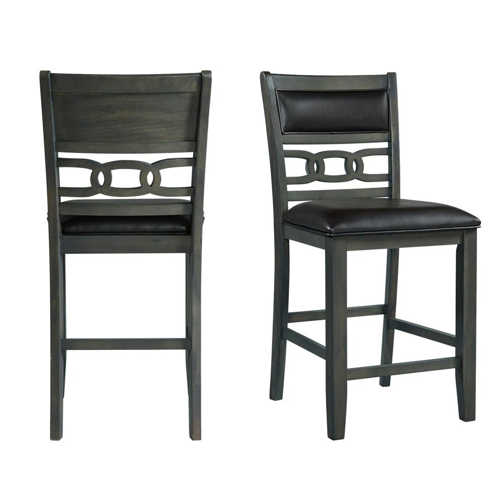 Picket House Furnishings Taylor Faux Leather Counter Height Barstool 2-Pack: $229.99 Picket House Furnishings Taylor Faux Leather Counter Height Barstool 2-Pack: $229.99