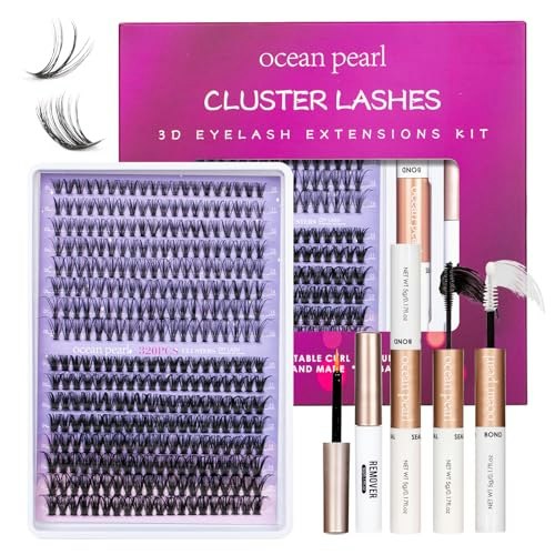 Ocean Pearl 320-Piece Cluster Lash Kit: $8.49 Ocean Pearl 320-Piece Cluster Lash Kit: $8.49