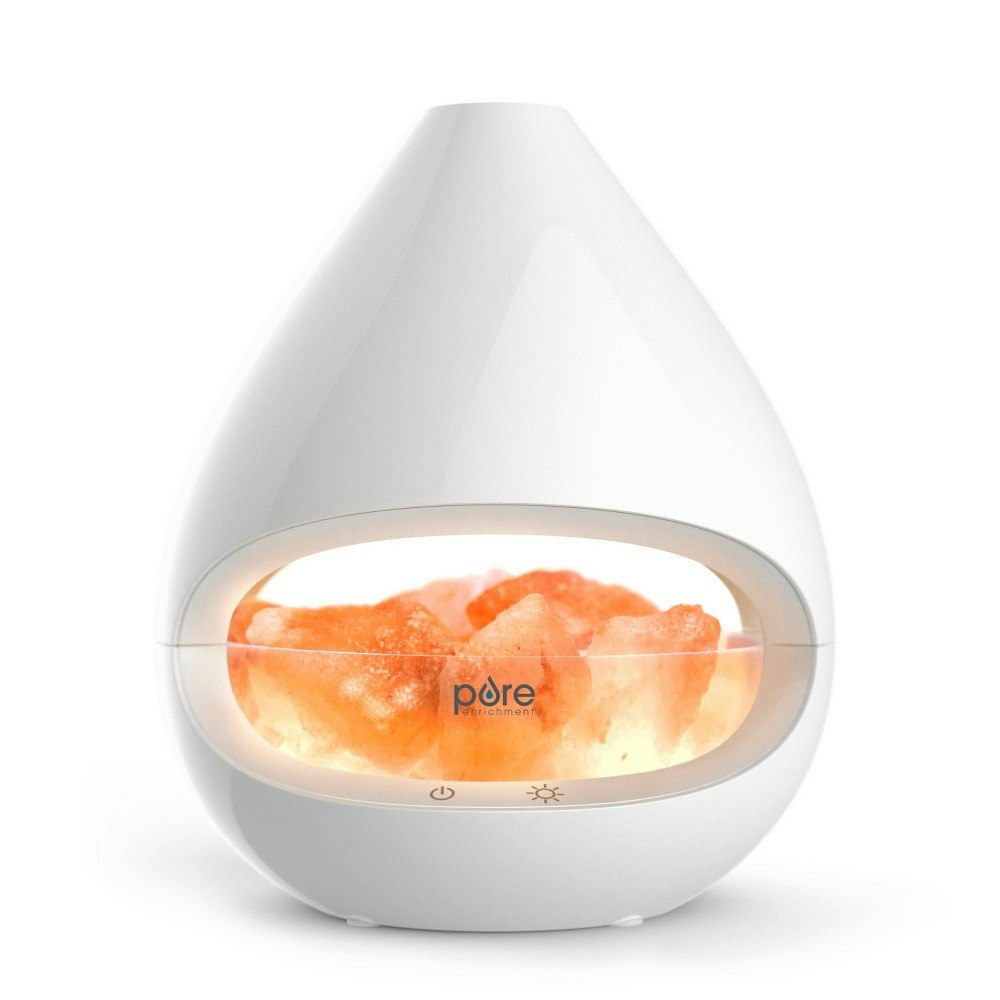 Pure Enrichment Himalayan Salt Lamp and Ultrasonic Oil Diffuser: $69.99