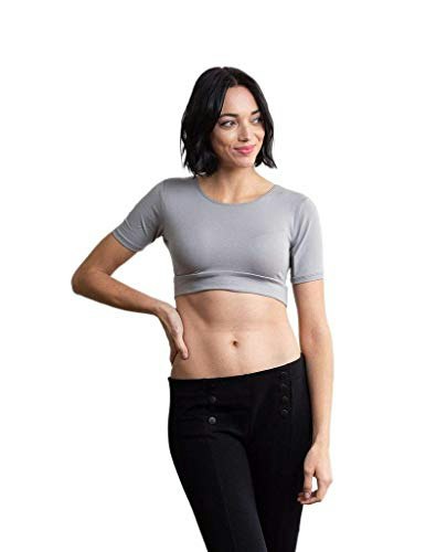 Halftee Women's Boyfriend Crop Layering Tee: $26.34 Halftee Women's Boyfriend Crop Layering Tee: $26.34