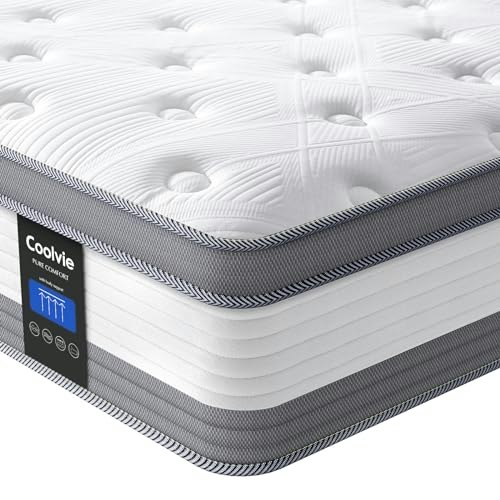 Coolvie 12-Inch Queen Hybrid Mattress: $203.14 Coolvie 12-Inch Queen Hybrid Mattress: $203.14