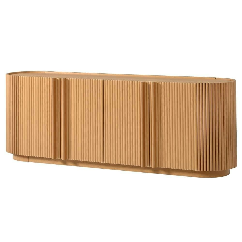 Mid-Century Wood Grain 66.9-inch TV Console: $751.38 Mid-Century Wood Grain 66.9-inch TV Console: $751.38