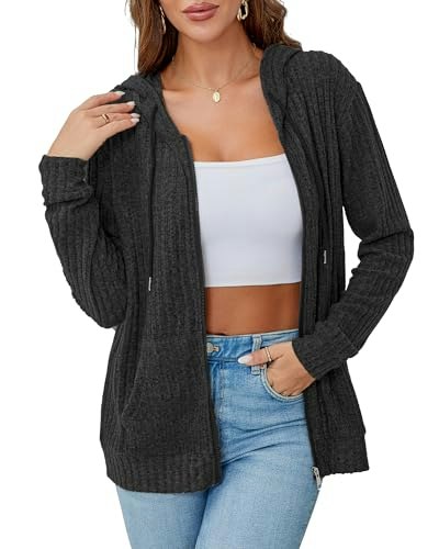 Caenp Women's Lightweight Zip-Up Hoodie: $21.24 Caenp Women's Lightweight Zip-Up Hoodie: $21.24