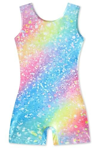 Girls' Gymnastics Leotard and Shorts Set 7-8Y: $7.99 Girls' Gymnastics Leotard and Shorts Set 7-8Y: $7.99