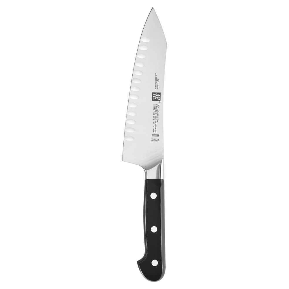 7-Inch Hollow Edge Stainless Steel Full Tang Rocking Santoku Knife: $159.99 7-Inch Hollow Edge Stainless Steel Full Tang Rocking Santoku Knife: $159.99