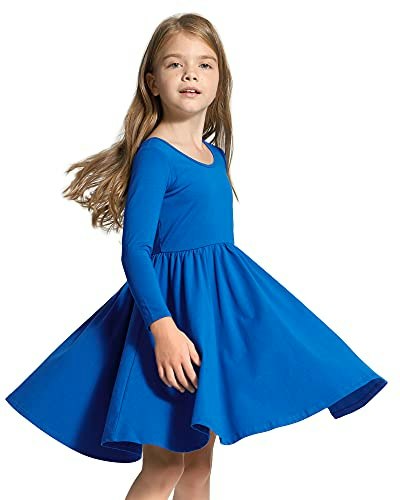 Stelle Girls Long Sleeve Cotton Skater Dress 5T: $19.98 Stelle Girls Long Sleeve Cotton Skater Dress 5T: $19.98